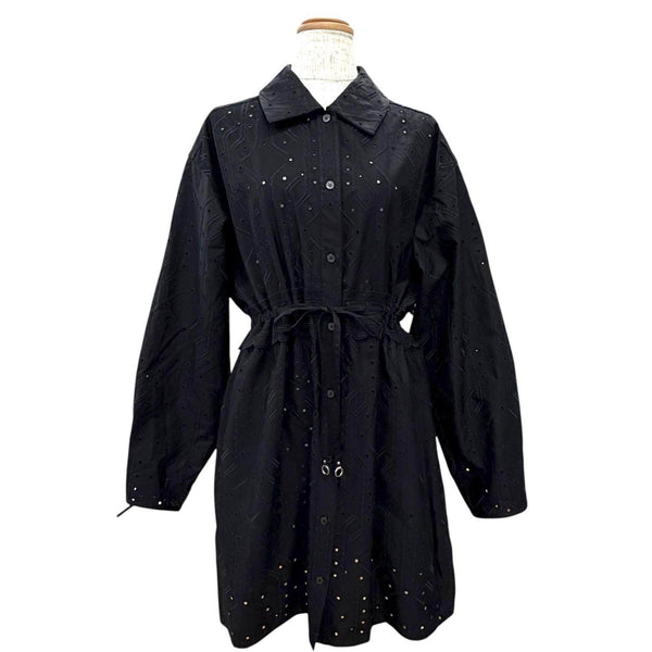Hermes Aux Champs Remix Cotton Dress 40