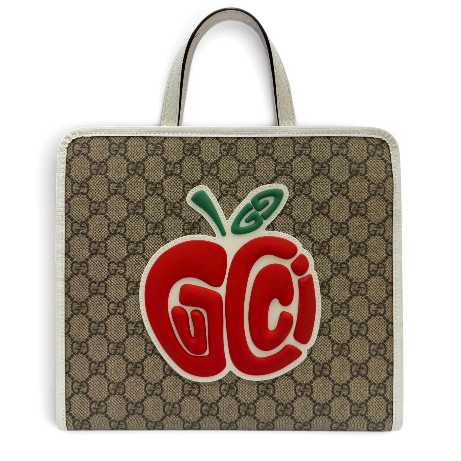 Gucci GG Supreme Rubber Handbag
