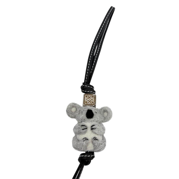 Loewe Anagram Dice Koala Leather Charm