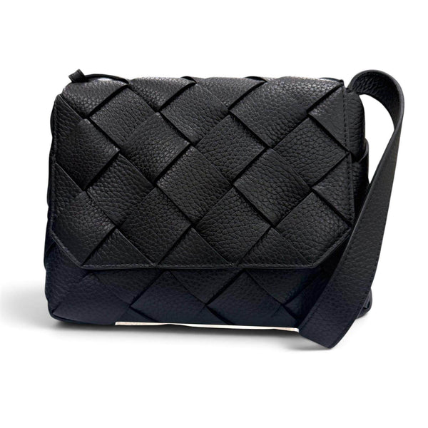 Bottega Veneta Diago Intrecciato Grain Leather Shoulder Bag