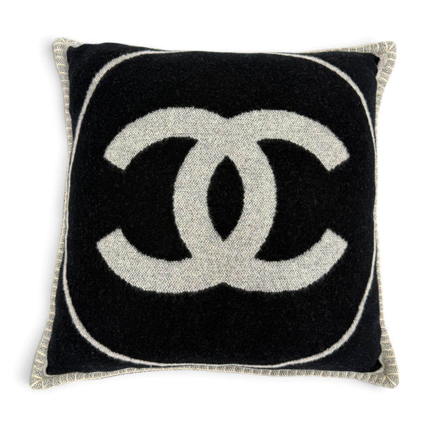 Chanel COCO Mark Wool Cashmere Cushion