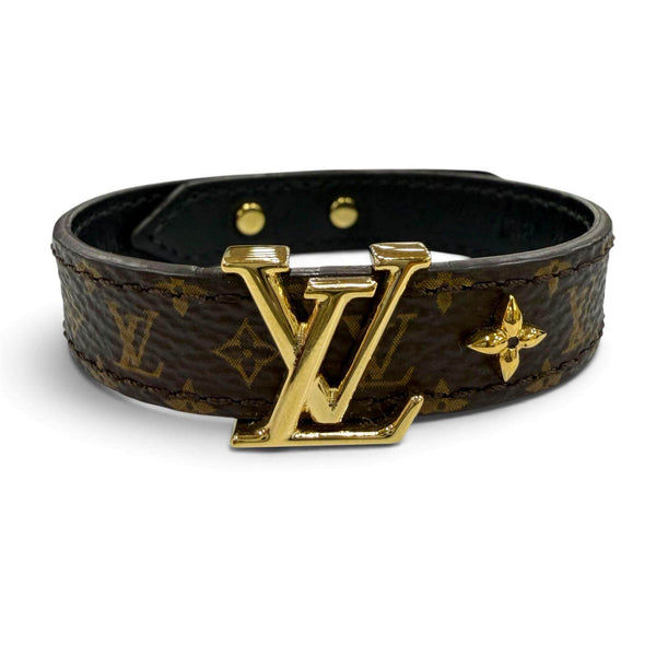 Louis Vuitton LV Iconic Monogram Leather Bracelet