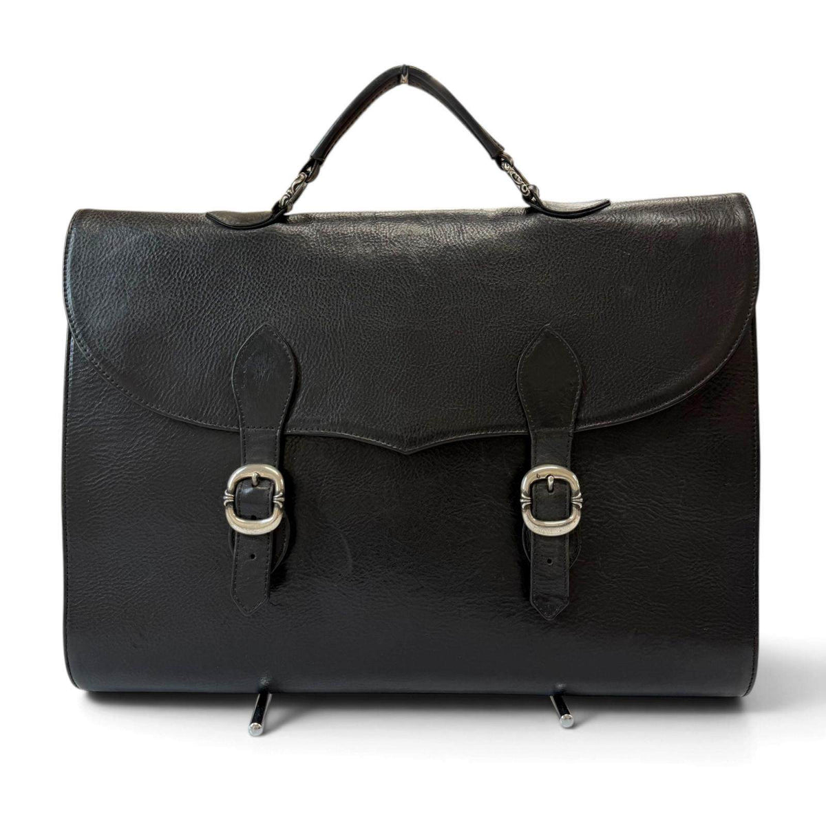 Chrome Hearts Gun Slinger Strap Leather Briefcase