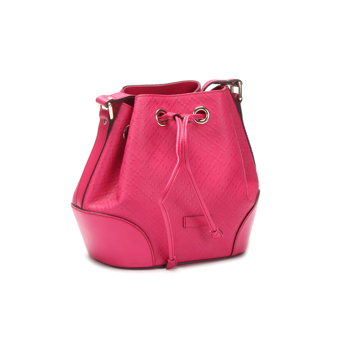 Diamante Leather Bucket Bag 354229