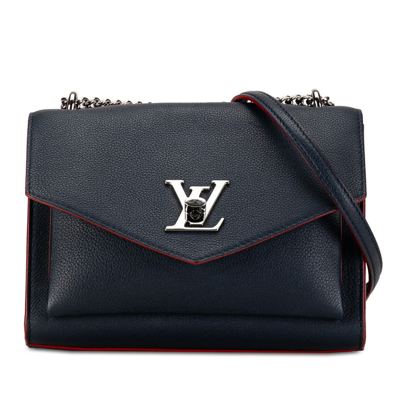 Louis Vuitton My Lockme BB Leather Shoulder Bag M53196 in Excellent condition