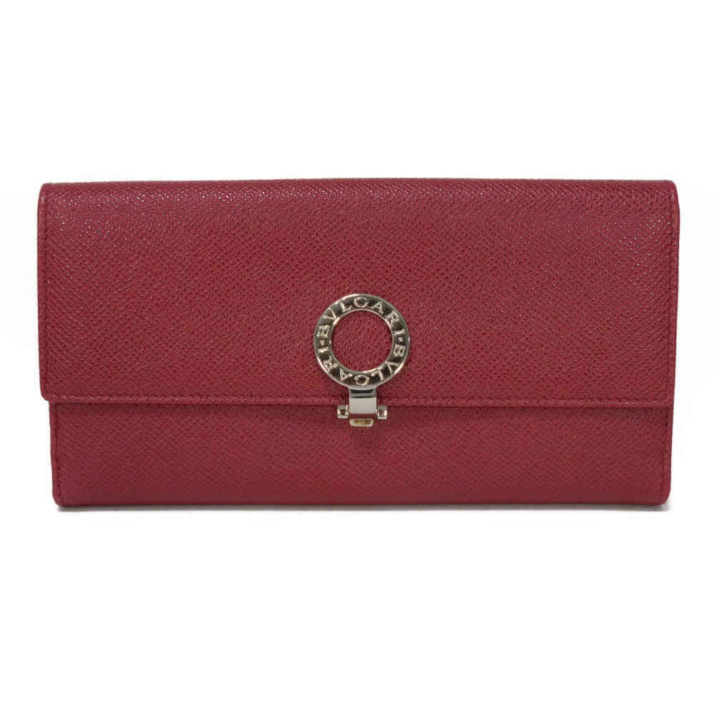 Bvlgari Grain Calf Leather Large Wallet