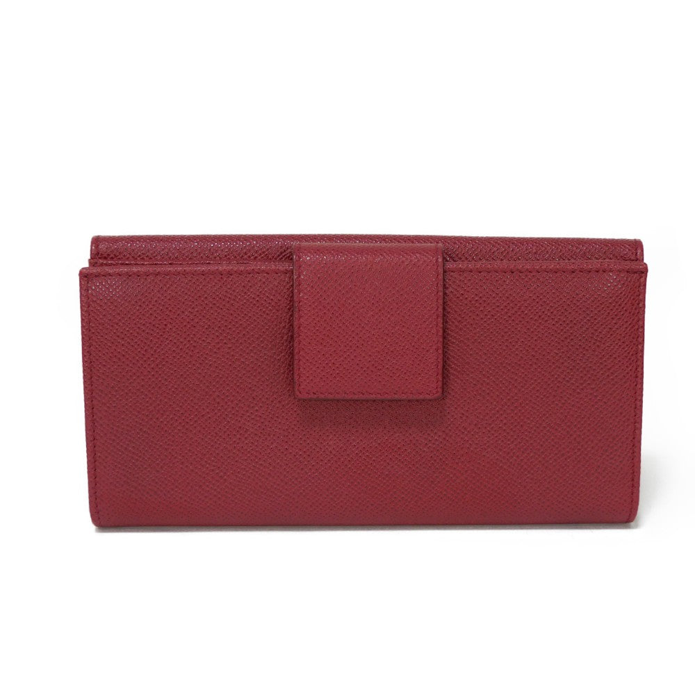 Bvlgari Grain Calf Leather Large Wallet