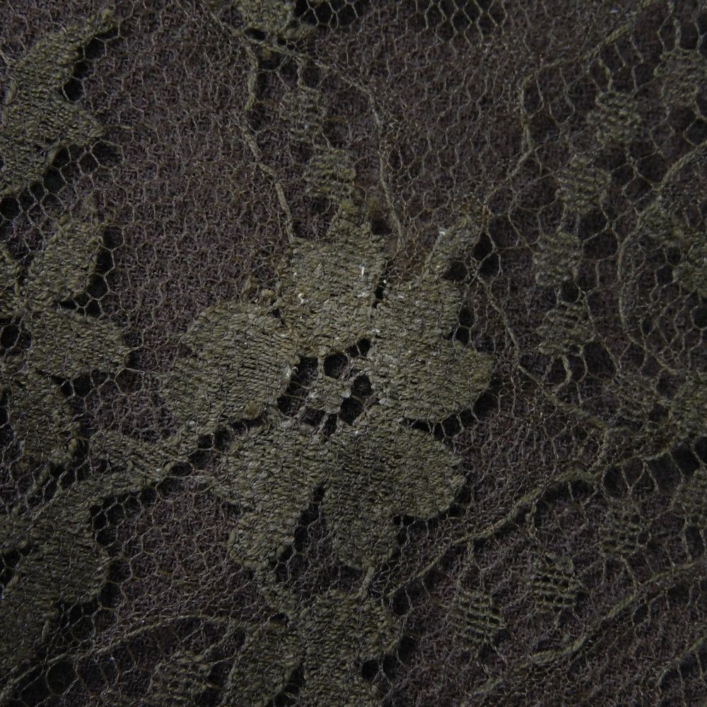 Louis Vuitton Pleated Lace Flower Skirt