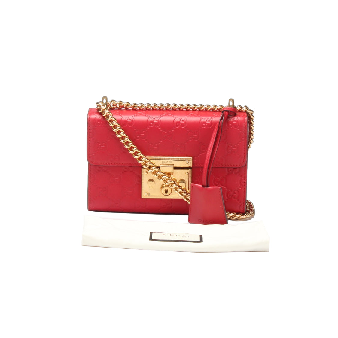 Guccissima Padlock Shoulder Bag