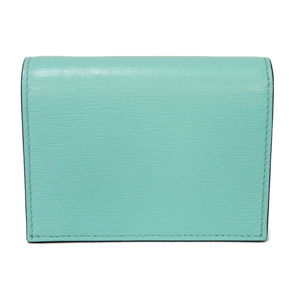 Gucci Textured Leather Compact Wallet