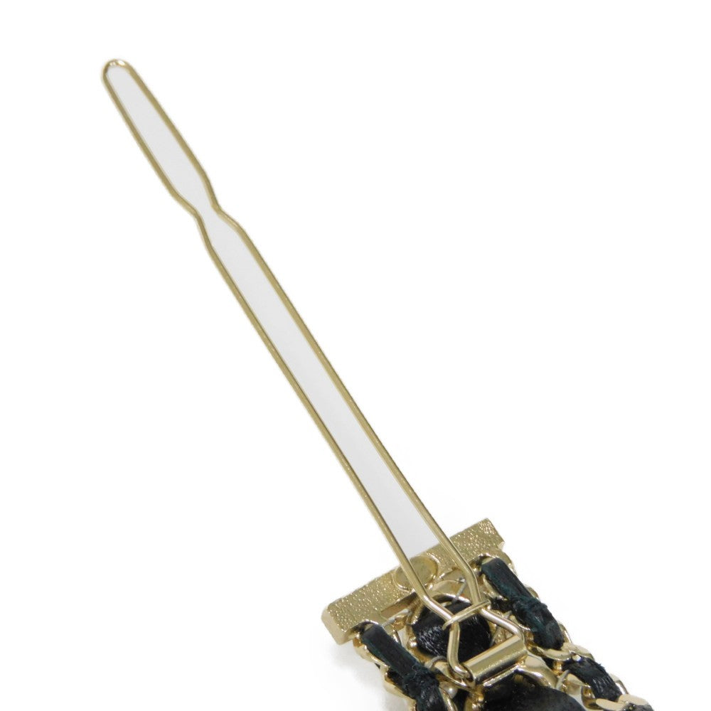 Chanel Crystal Coco Mark Hair Clip