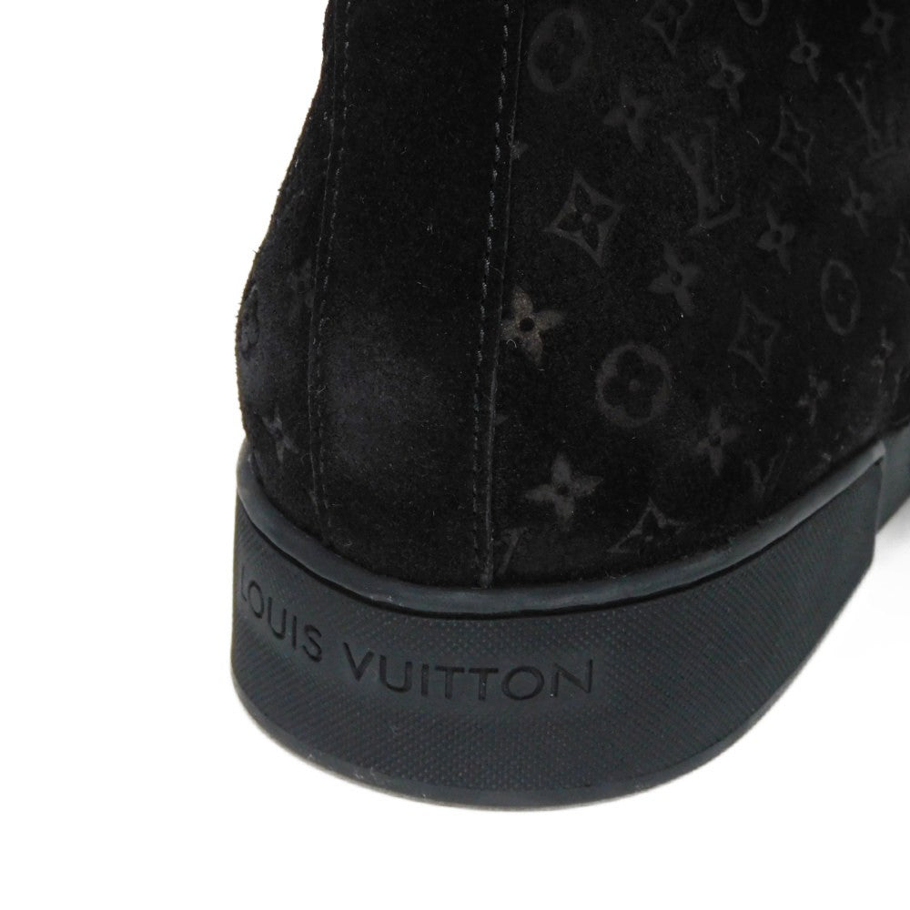 Louis Vuitton Suede Sheepskin Boots