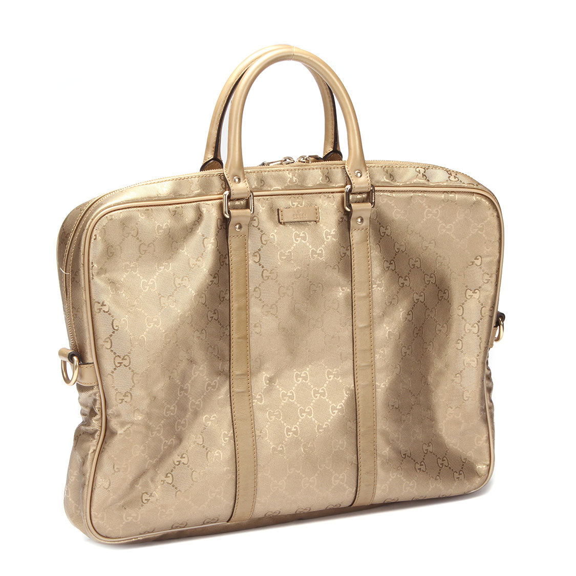 Gucci GG Imprime Canvas Briefcase Canvas Business Bag 208468 in Good condition