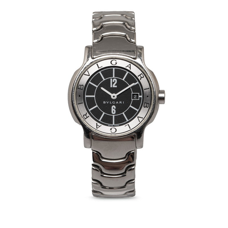 Bvlgari Solo Tempo Quartz Watch ST29S Stainless Steel