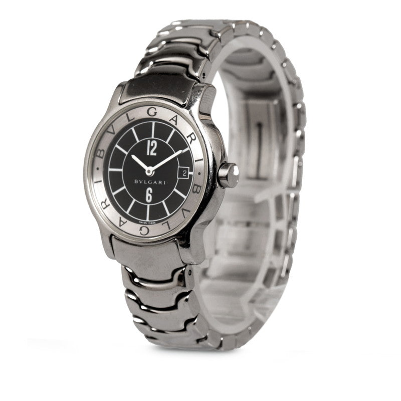 Bvlgari Solo Tempo Quartz Watch ST29S Stainless Steel