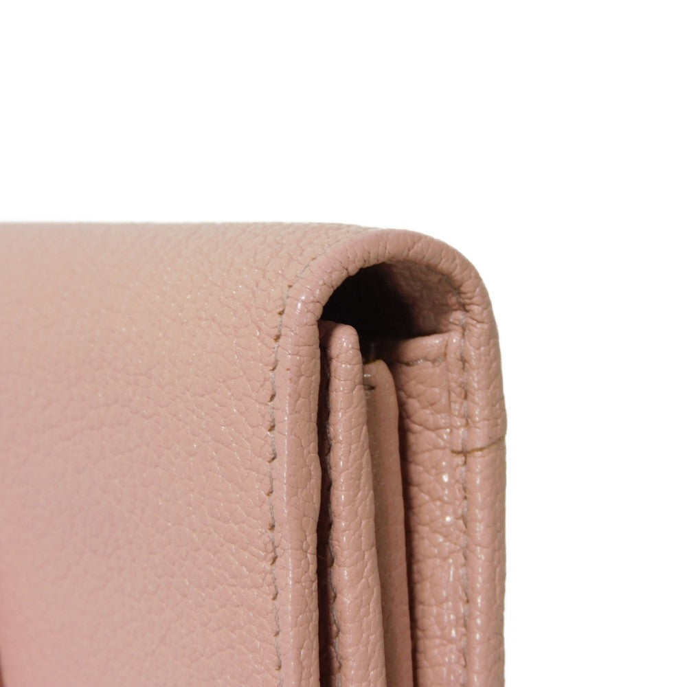 Miu Miu Madras Fiocco Long Flap Wallet