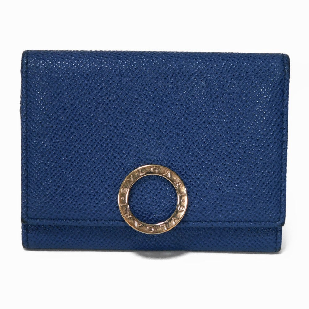 Bvlgari Leather Card Holder Clip 36322