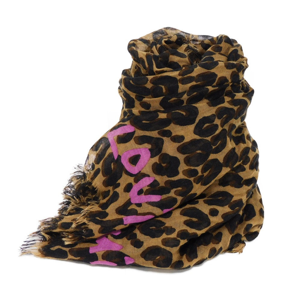 Louis Vuitton Leopard Graffiti Scarf M72215