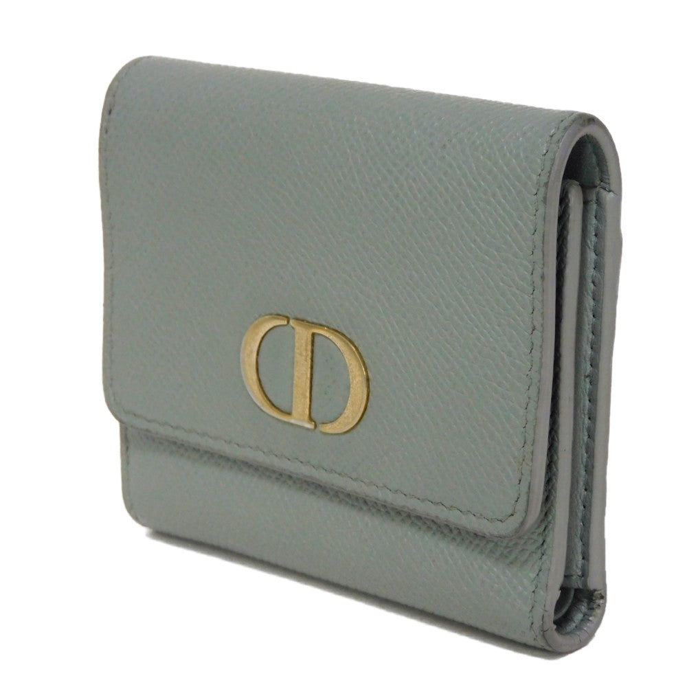 Dior Tri-fold Wallet 30 Montaigne Lotus