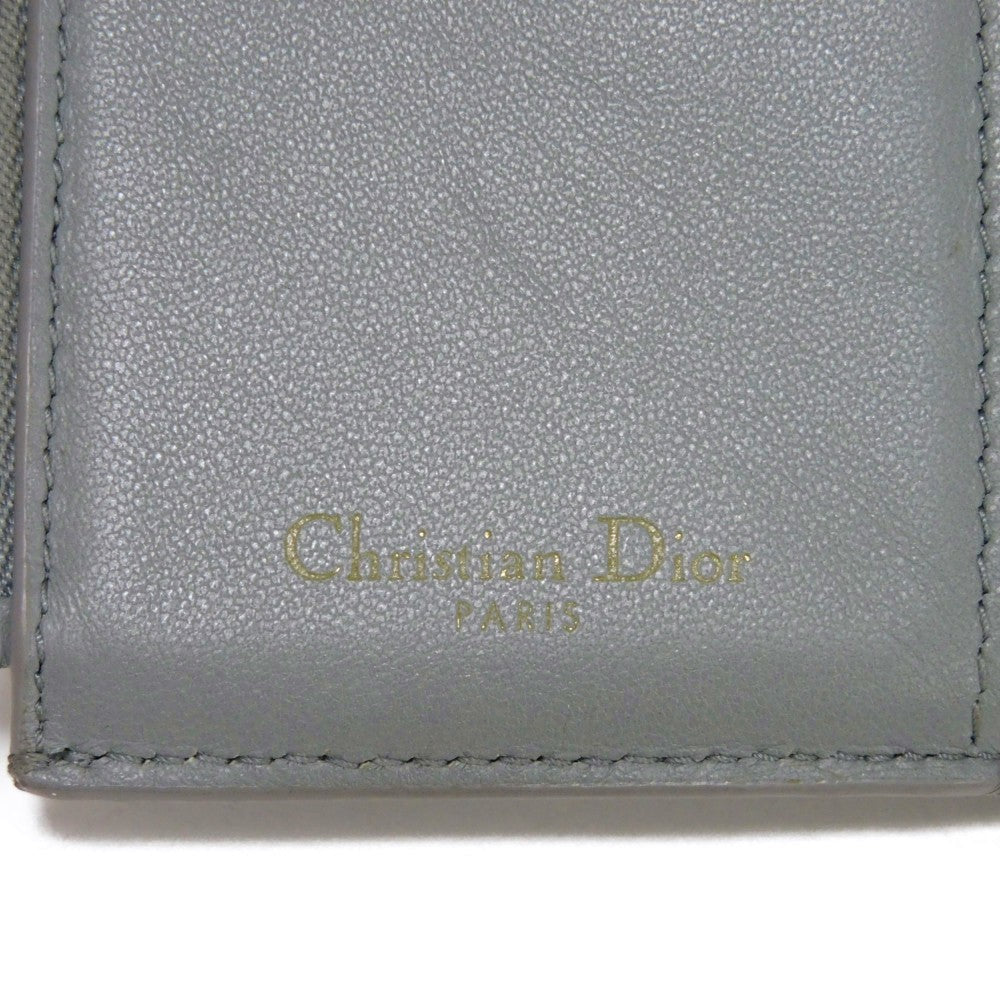 Dior Tri-fold Wallet 30 Montaigne Lotus