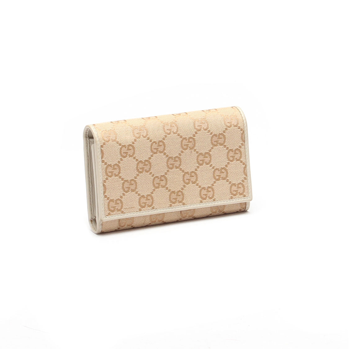 GG Canvas Compact Wallet 263114