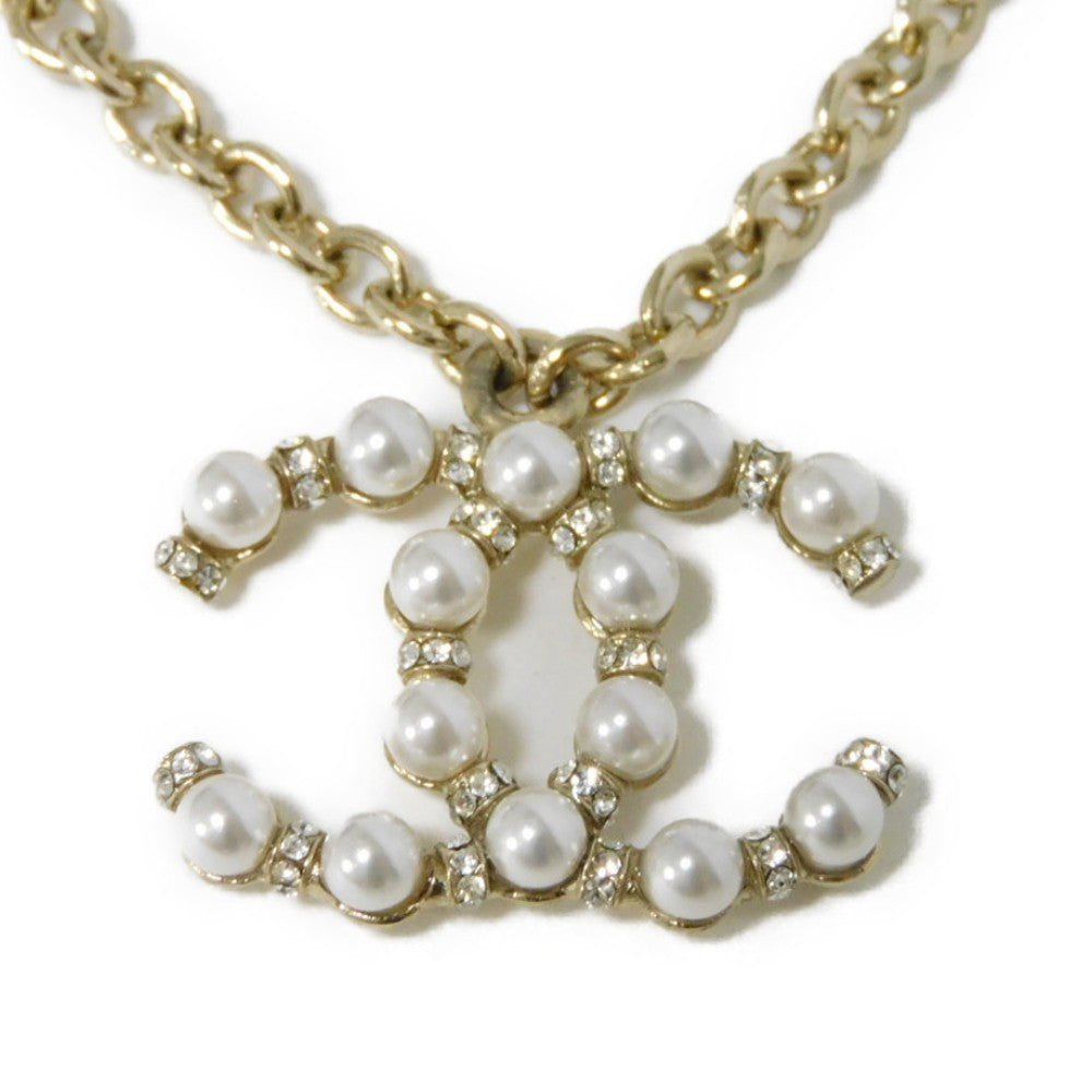 Chanel Pearl Crystal Necklace