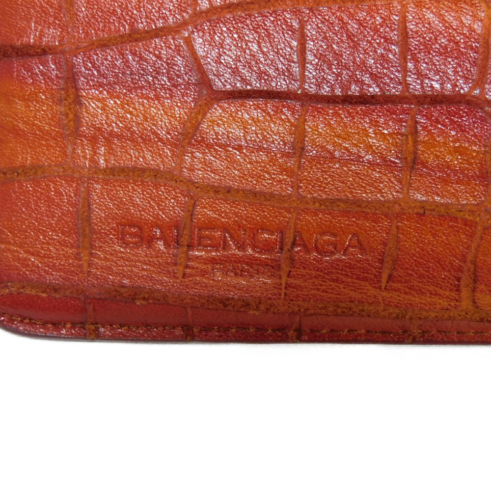 Balenciaga Croc-Embossed Agenda Cover