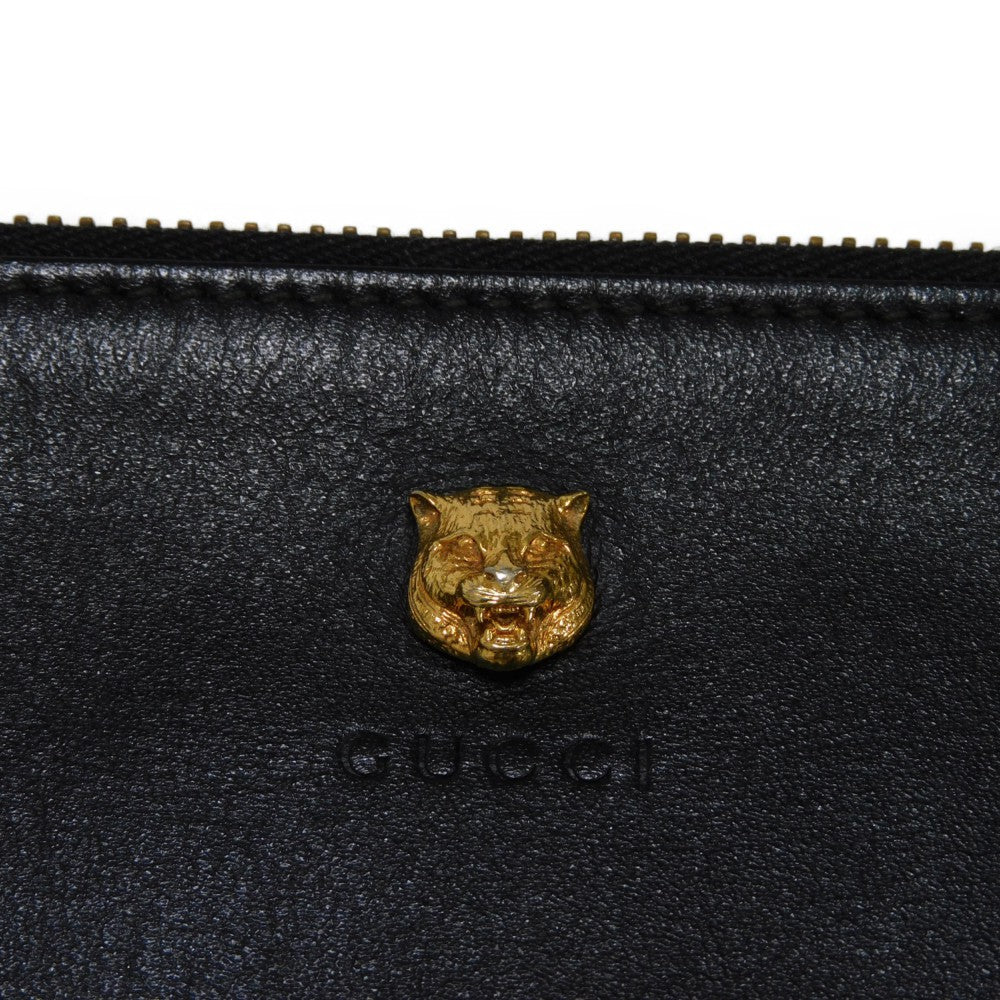 Gucci Animalier Cat Tiger Clutch Bag