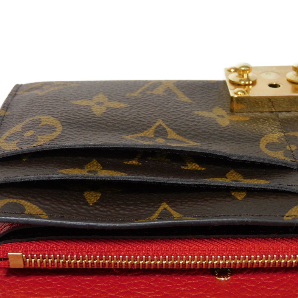 Louis Vuitton Monogram Canvas Calf Leather Wallet