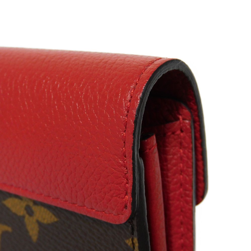 Louis Vuitton Monogram Canvas Calf Leather Wallet