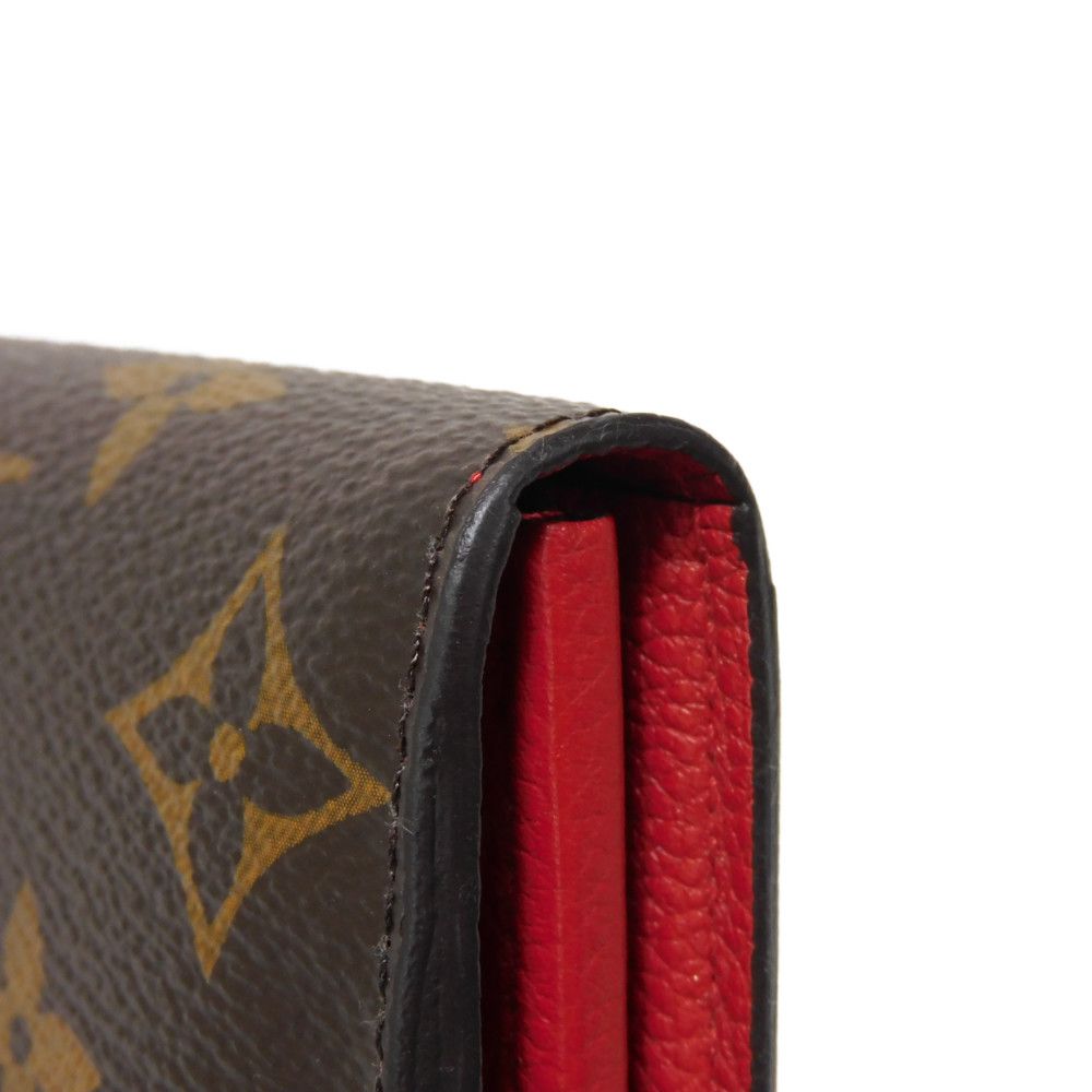 Louis Vuitton Monogram Canvas Calf Leather Wallet