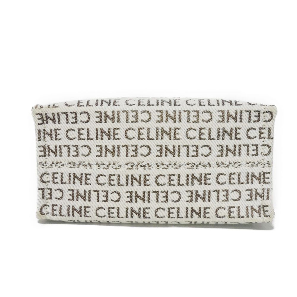 Celine Small Cabas Tote Textile Calfskin