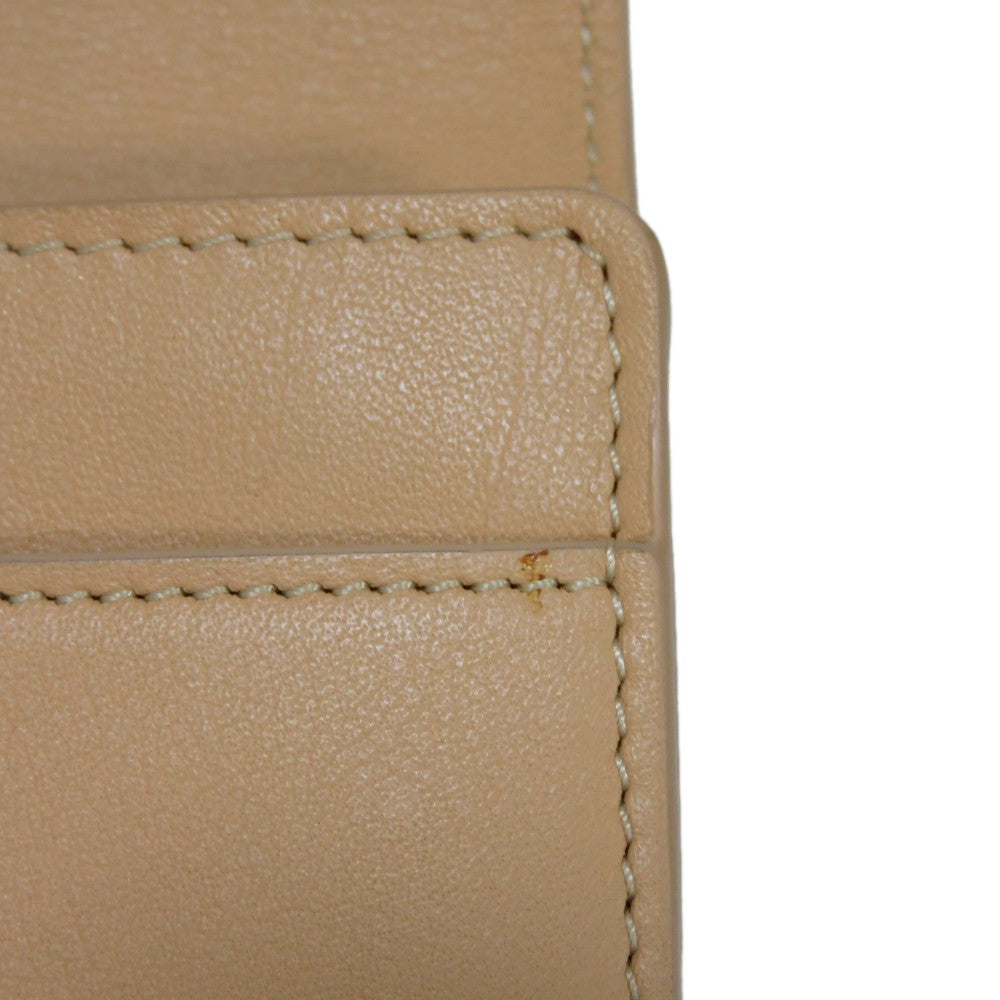 Chloe Vic Bifold Wallet Smooth Calfskin