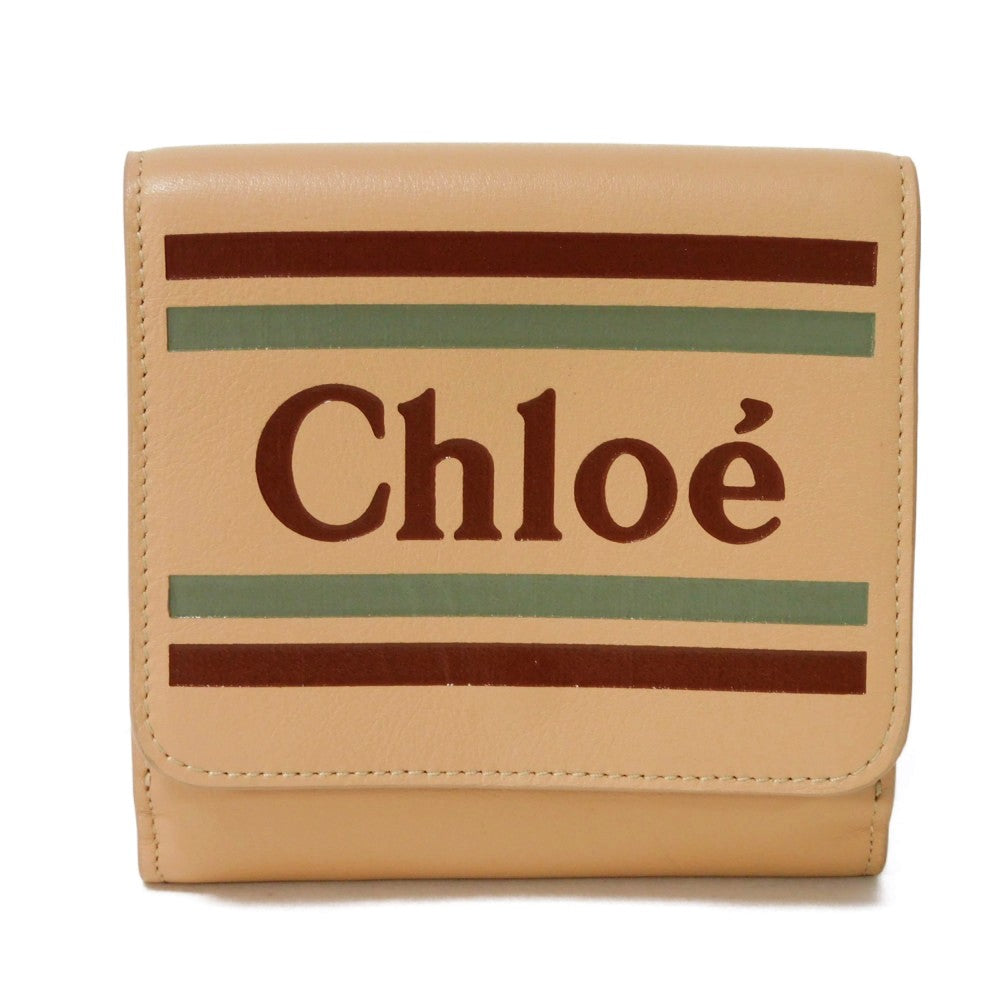 Chloe Vic Bifold Wallet Smooth Calfskin