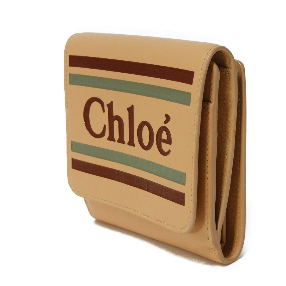 Chloe Vic Bifold Wallet Smooth Calfskin