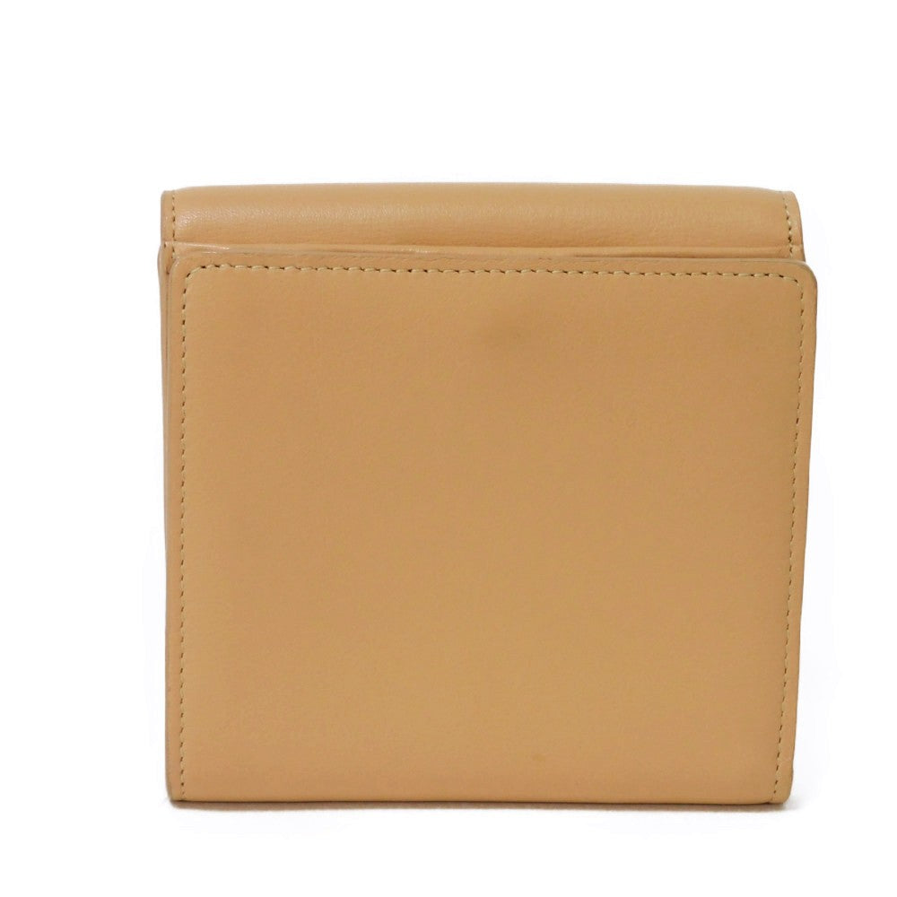 Chloe Vic Bifold Wallet Smooth Calfskin