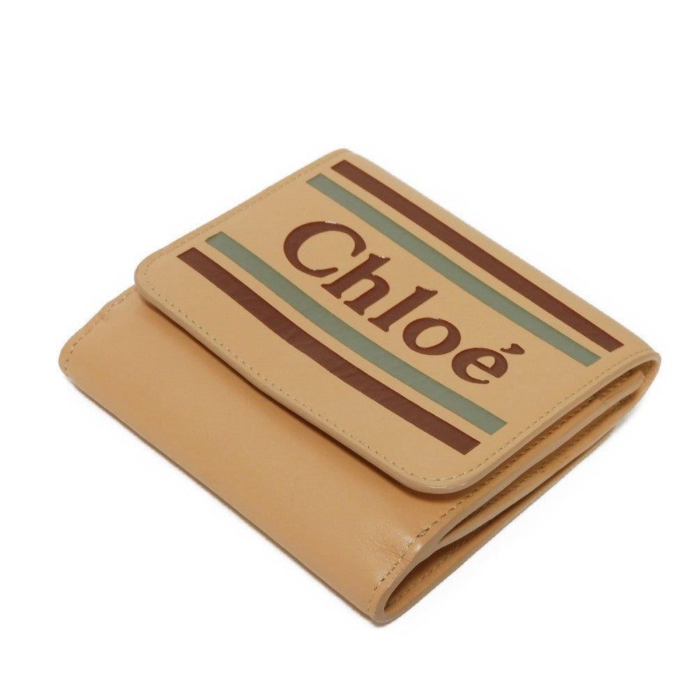 Chloe Vic Bifold Wallet Smooth Calfskin