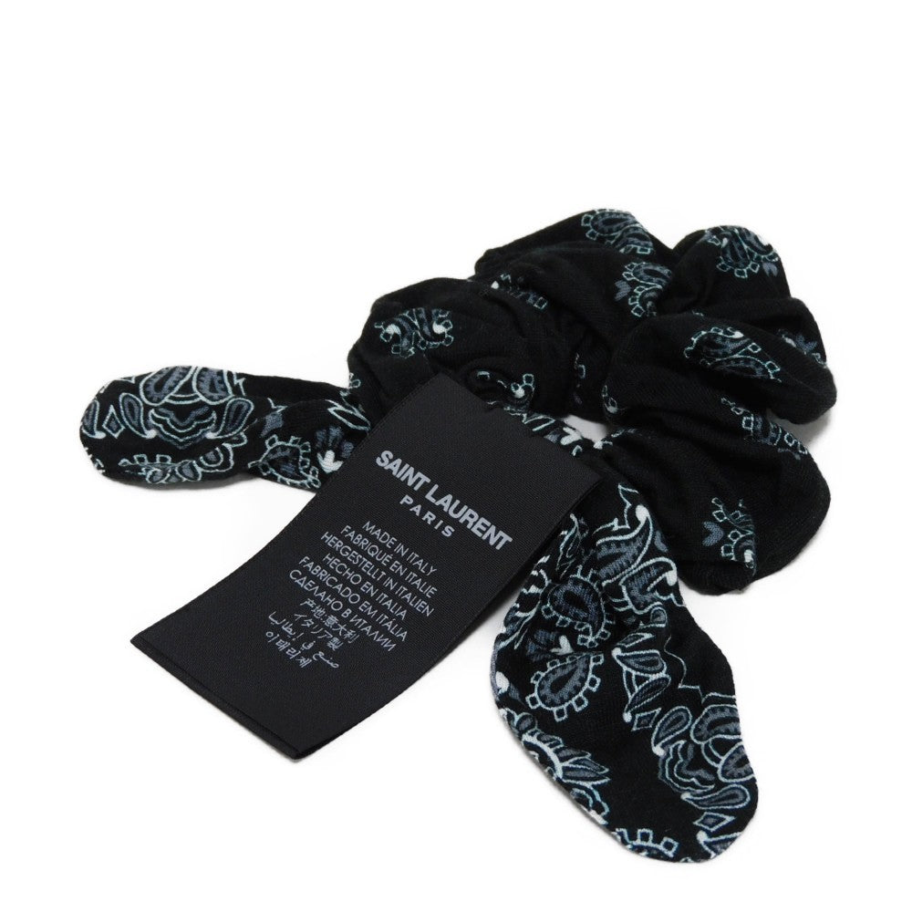 Yves Saint Laurent Paisley Hair Scrunchie