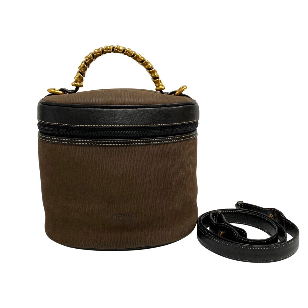 Loewe Velazquez Suede Leather 2way Bag
