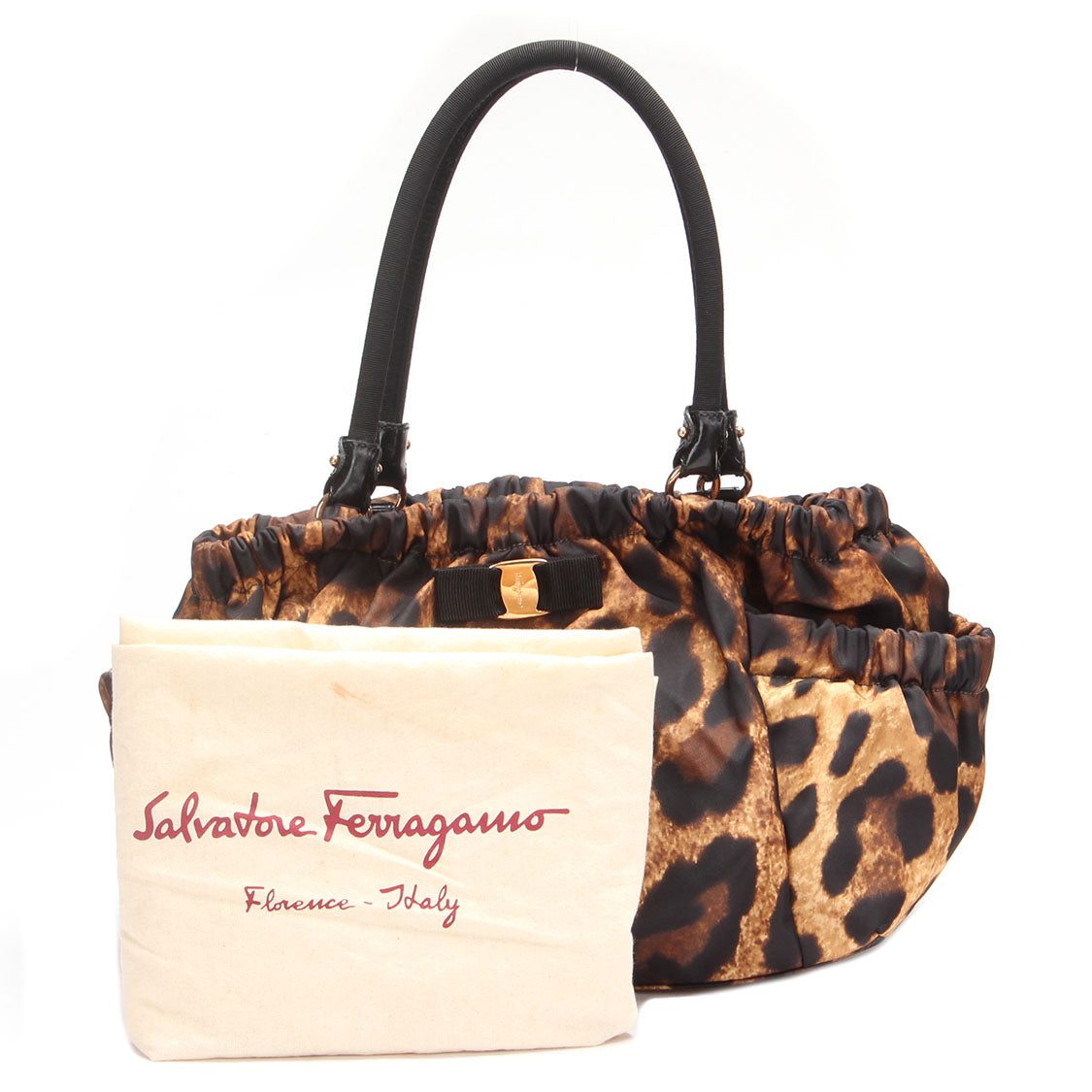 Vara Leopard Print Handbag