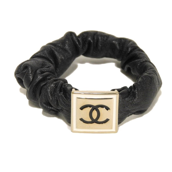 Chanel Coco Mark Square Scrunchie Hair Accessory