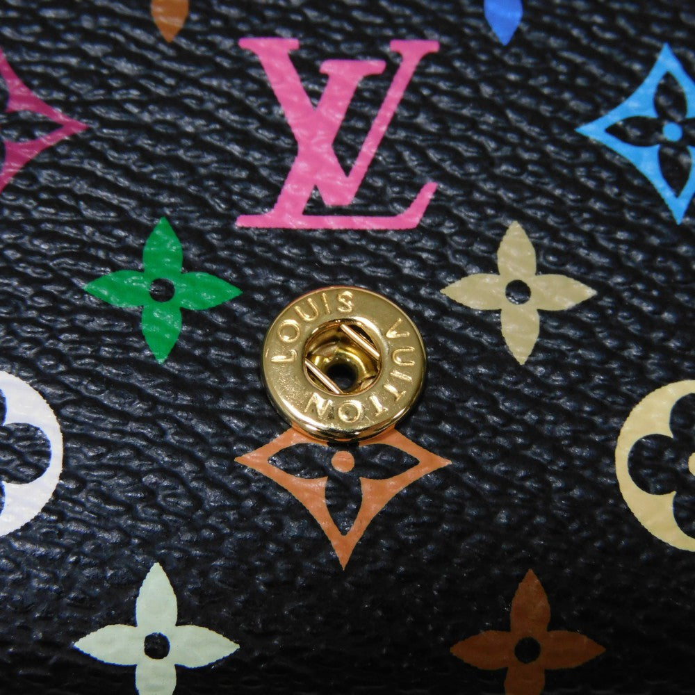 Louis Vuitton Multicolor Canvas Leather Key Case