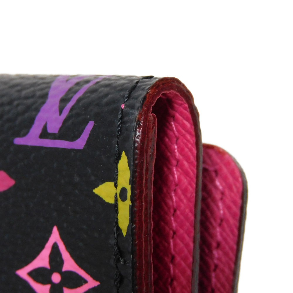 Louis Vuitton Multicolor Canvas Leather Key Case