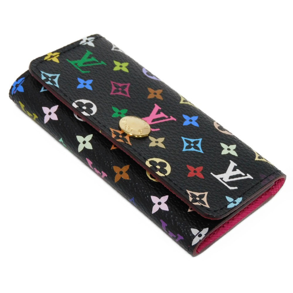 Louis Vuitton Multicolor Canvas Leather Key Case