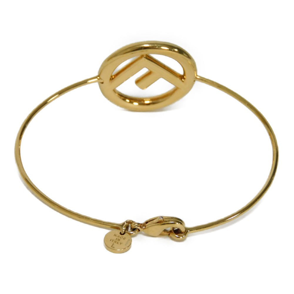 Fendi Bronze Narrow Bangle Bracelet 8AG762