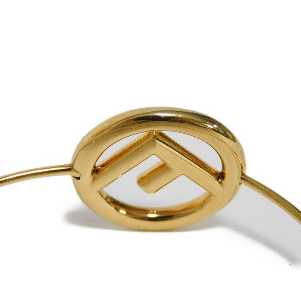 Fendi Bronze Narrow Bangle Bracelet 8AG762