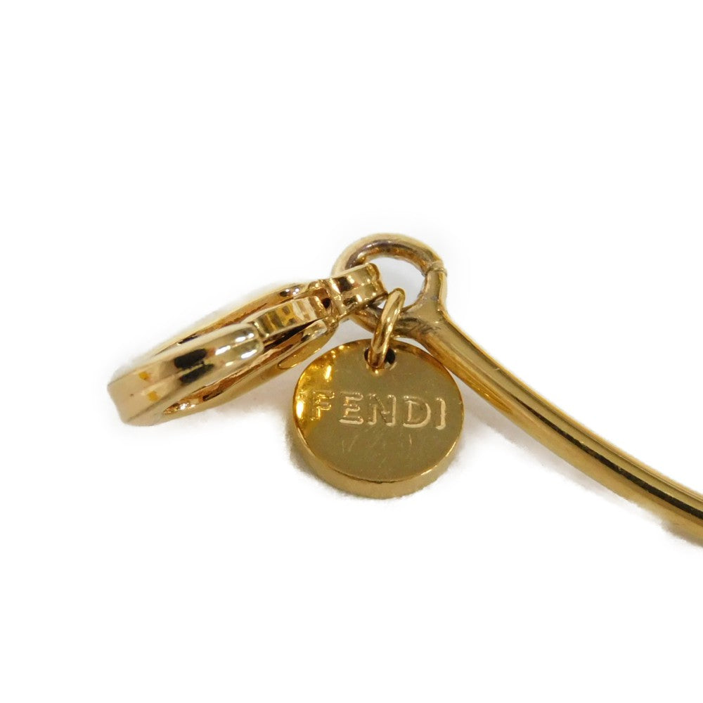 Fendi Bronze Narrow Bangle Bracelet 8AG762