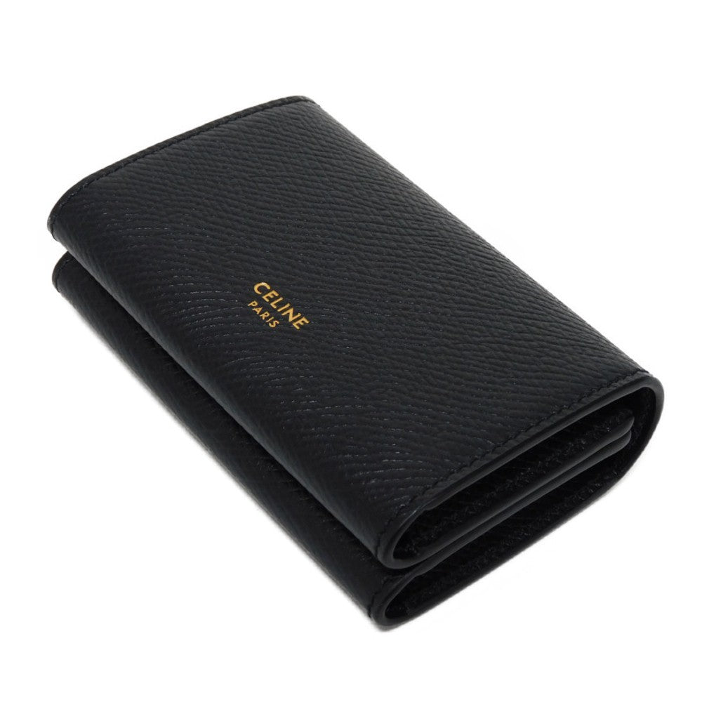 Celine Card Holder Grained Calfskin