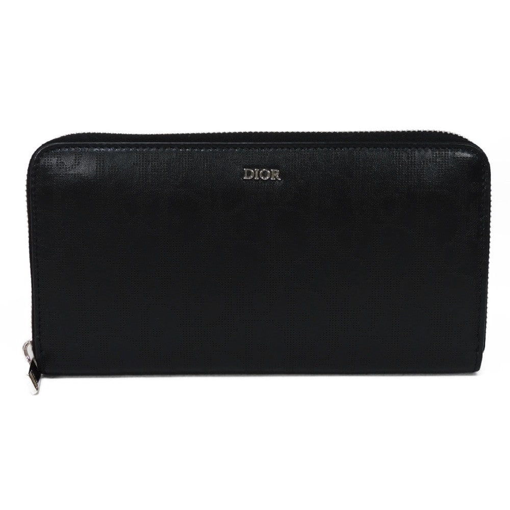 Dior Oblique Galaxy Long Zip Wallet