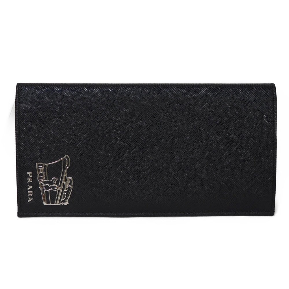 Prada Saffiano Leather Long Flap Wallet